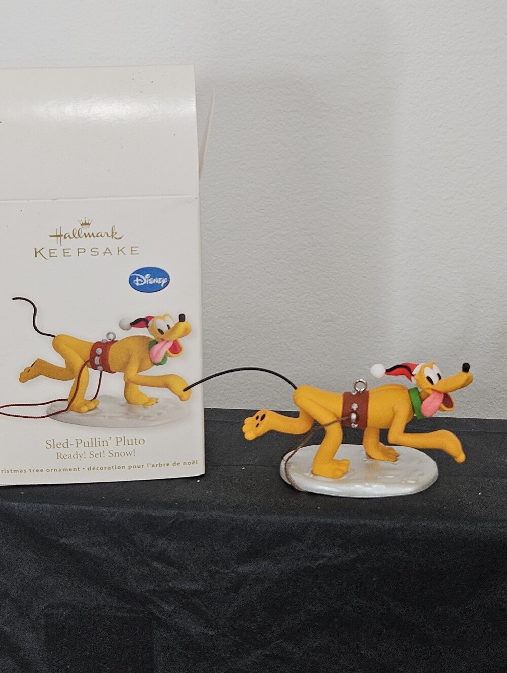 Hallmark Keepsake Ornament Sled Pullin' Pluto Disney 2012